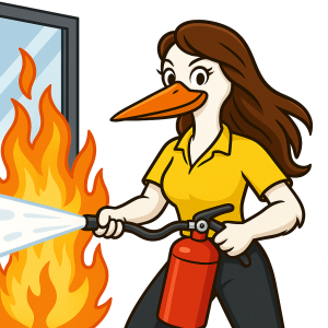 Mascotte haaglandenglas blust brand